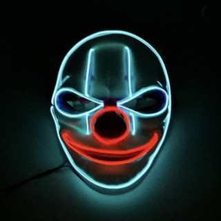 LED klovn maske